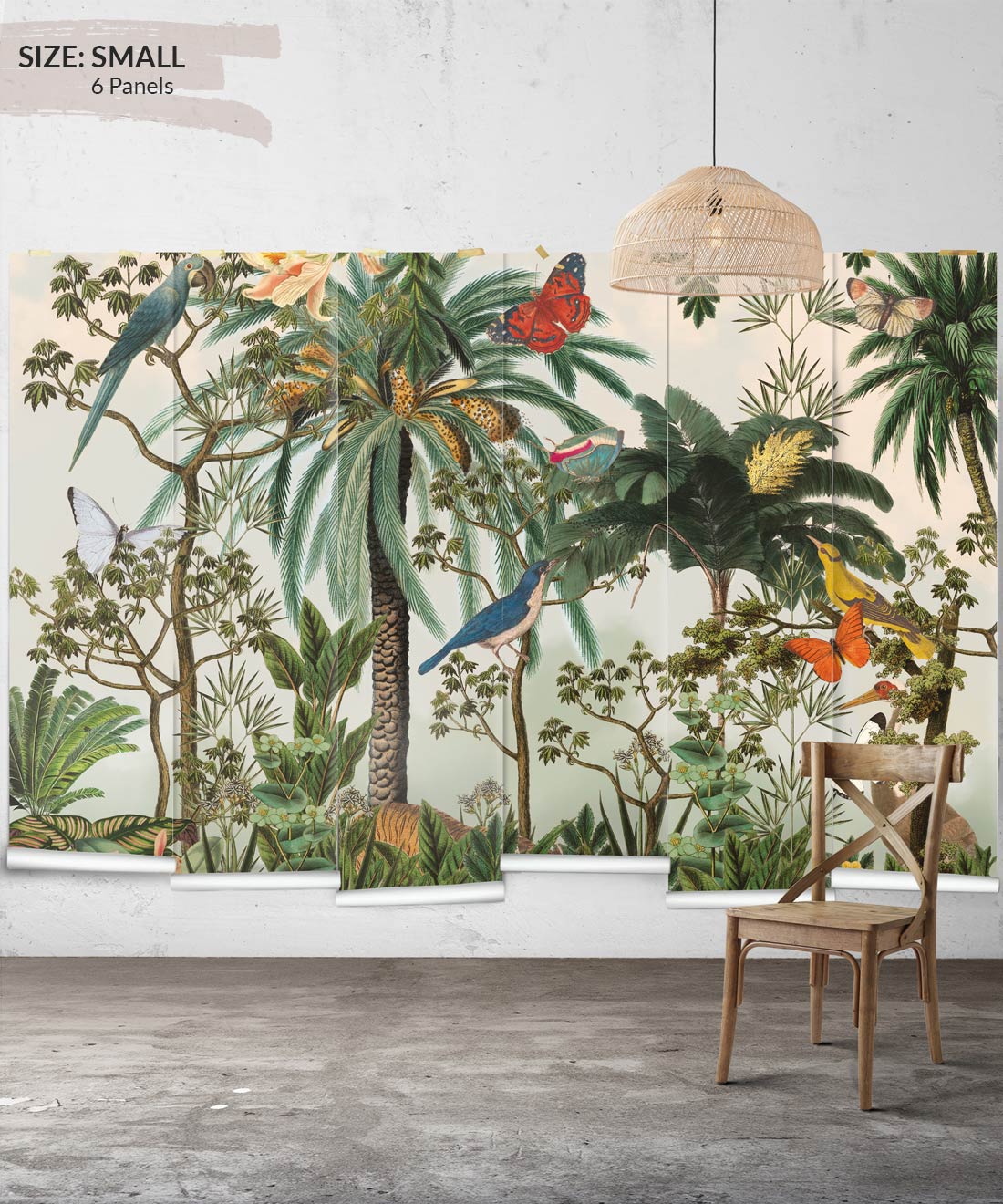 Jungle Heritage Mural Tropical Jungle Wallpaper Milton King Aus