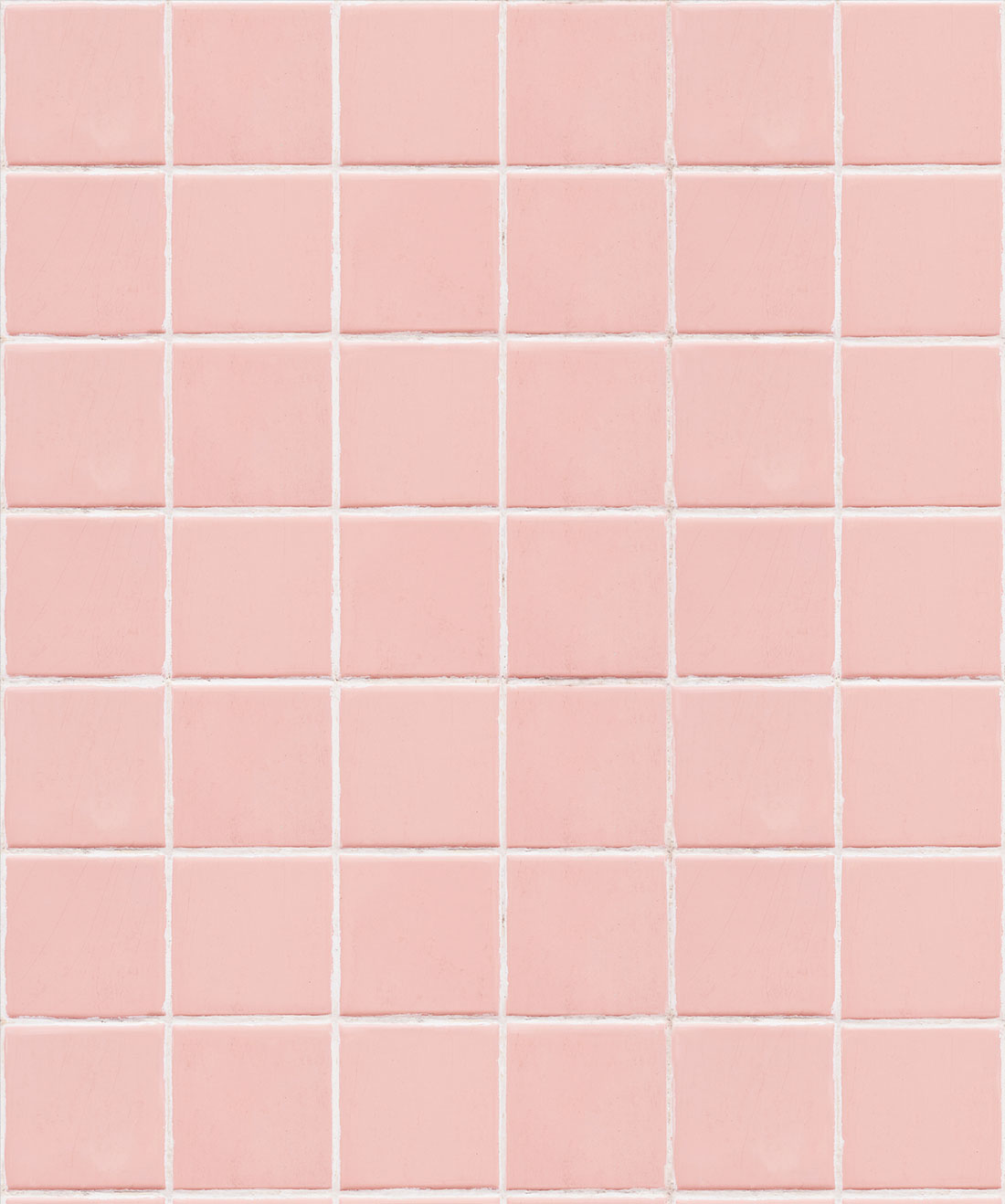 Pink Tiles Wallpaper • Realistic Tile Effect Wallpaper • Milton & King