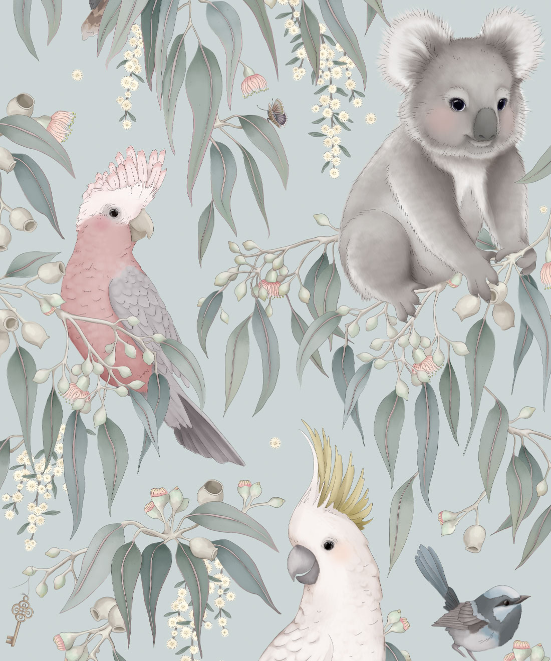 Fleur Harris Field of Dreams Unicorn Wallpaper Collection – Design Life Kids